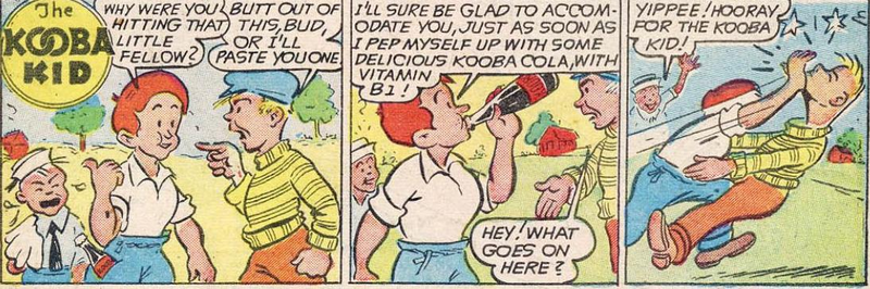 Illustration for article titled 10 Strangest Advertising Superheroes of the 1940s